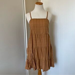 5 FOR $25 SALE 💗 Old Navy Tan Sleeveless Dress with pockets